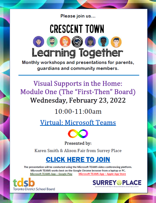 February 2021- Visual Supports in the Home